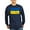 Navy, variant on CafePress - Ukraine Flag Long Sleeve T Shirt - Long Sleeve Dark T-Shirt