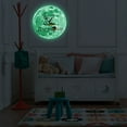 thumbnail image 4 of Halloween Wall Sticker PVC Pumpkin Castle Bat Luminous Moon Sticker Wall Decor, 4 of 10