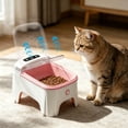 thumbnail image 5 of ZZHZGZ Canada Sale Food Dispenser Abs Automatic Cat Feeder Smart Feeder Rechargeable Battery | Timer Controlled Portioning Bowl with Sensor Lid for Dry Food Feeding Cats, 5 of 5
