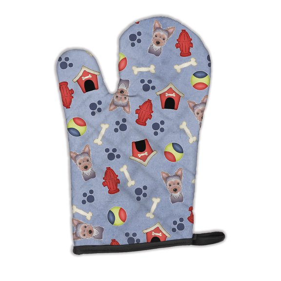 Dog House Collection Yorkie Puppy Oven Mitt