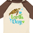 thumbnail image 4 of Inktastic Earth Day Sea Turtle and Hearts Boys or Girls Long Sleeve Baby Bodysuit, 4 of 5