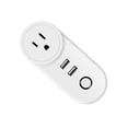 thumbnail image 4 of Toma de corriente inalámbrica de control remoto Tuya WiFi Socket con puertos USB Smart WiFi Outlet, enchufe de EE. UU. Inevent EL003050-05B, 4 of 7