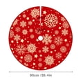 thumbnail image 2 of Christmas Tree Skirt Carpet Floor Mat Outdoor Blanket Xmas Floor Mat Cover Home New Year Decoration, D, 2 of 5