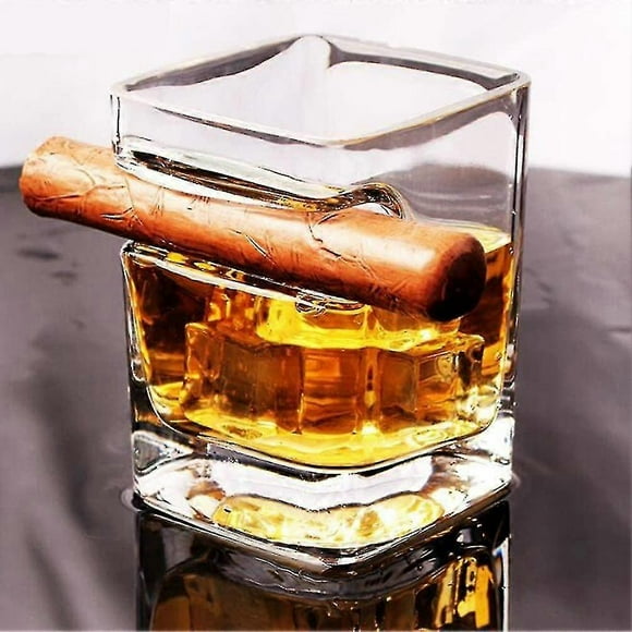 New Cigar Whiskey Glasses, Crystal Whiskey Glasses Set For Cocktails, Vodka, Gifts For Men