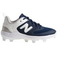 thumbnail image 2 of New Balance Women's Fresh Foam Velo V3 Molded Fastpitch Softball Cleat Navy/White Medium 6, 2 of 8