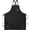 Black, variant on DOVACKA Heavy Duty Cotton Canvas Cross Back Chef Apron for Men Women, with Large Pockets