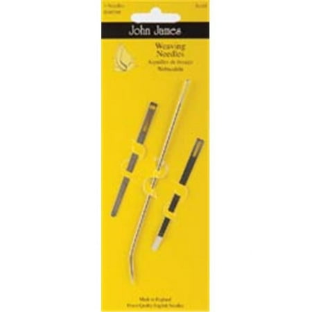 UPC: 0783932300546 | Colonial Needle 73560 Weaving Needles-3-Pkg