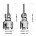 thumbnail image 4 of Gewindebohrersatz PVC Rohrgewindeschneider Set 12mm 19mm Innengewinde Aussengewinde Für Klempner Heizung Bohrmaschinen, 4 of 5