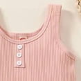thumbnail image 6 of HCNTES Toddler Baby Infant Newborn Girl 2 Piece Outfits Girls Summer Clothes Kids Sport T Shirts and Kid Shorts Clothing Sets For 3-24 Months 2t 3t 4t 5t 6t 7t Children, 18-24 Months, 6 of 7