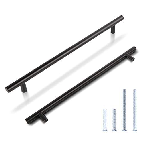Stainless Steel Cabinet Pulls, Black Stainless Steel Handles For Kitchen Cabinets
