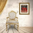 thumbnail image 3 of Pela Studio 15x18 Gold Ornate Wood Framed with Double Matting Museum Art Print Titled - Cabernet, 3 of 4