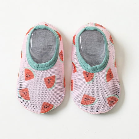 

Quealent Baby Walking Shoes Baby Girls Boys Cotton Booties Winter Warm Cozy Slippers Toddler Non-Slip Ankle Boots First Walker Crib House Socks Shoes Pink 6 Months