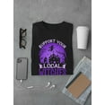 thumbnail image 3 of Support Your Local Witches T-Shirt Men -Image by Shutterstock, Male Large, 3 of 4
