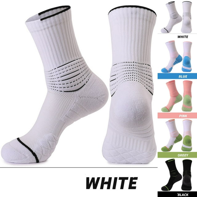 Sentmoon Chaussettes de Course Chaussettes Femmes Chaussettes d'Hiver Mi-Mollet pour Femmes avec Molleton pour Chaleur et Protection contre le Froid Chaussettes en Molleton