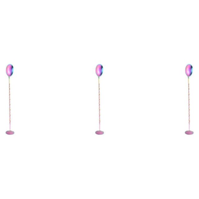 Kearding Cuchara mezcladora trenzada de acero inoxidable, cucharas de mango largo, cucharas agitadoras en , vajilla para bebidas, accesorios de Type1 NO1