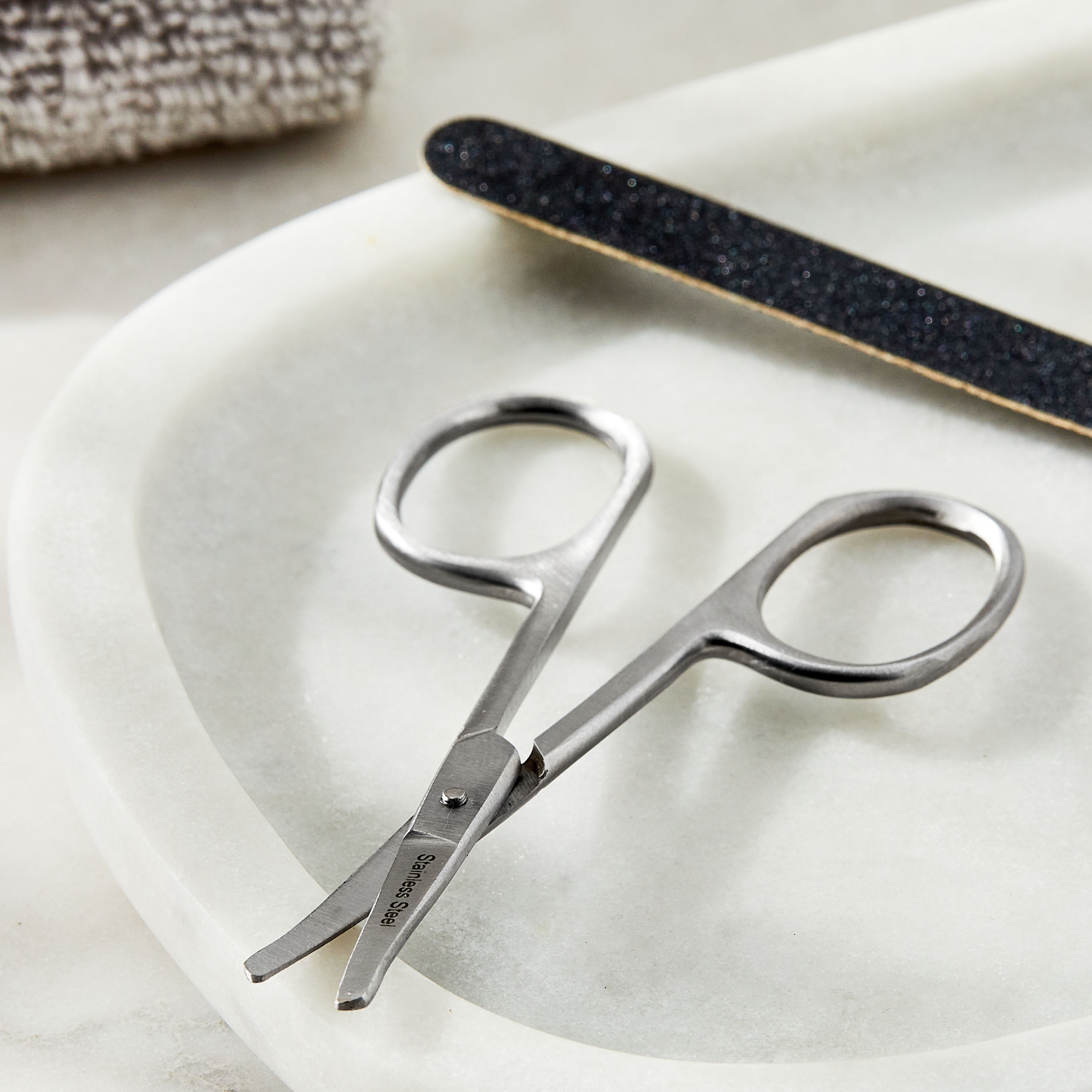 Equate Stainless Steel Rounded Safety-Tip Scissors, 1 Count