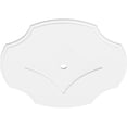 thumbnail image 2 of 38"OD x 2"ID x 13 1/4"C x 1"P Percival Architectural Grade PVC Contemporary Ceiling Medallion, 2 of 11