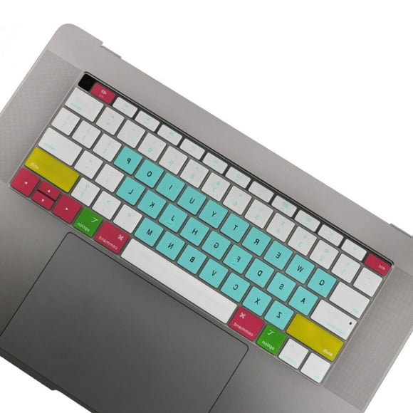 Keyboard Cover Laptop Waterproof Dustproof keyboard silicone cover Keyboard keyboard cover laptop Silicone Film Replacement for Macbook Air, Colorful Mint