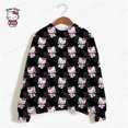 thumbnail image 1 of Hello Kitty Chandail en Molleton Imprimé pour Femmes, Chandails à Capuchon à Manches Longues, Chandail à Capuchon Surdimensionné pour Femmes, Chandail en Molleton Imprimé Dessin Animé pour Femmes Y2k HOEMLIN, 1 of 6