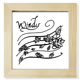 thumbnail image 1 of Viento pintado a mano patrón Pantalla de escritorio de pared de fotograma cuadrado, 1 of 4