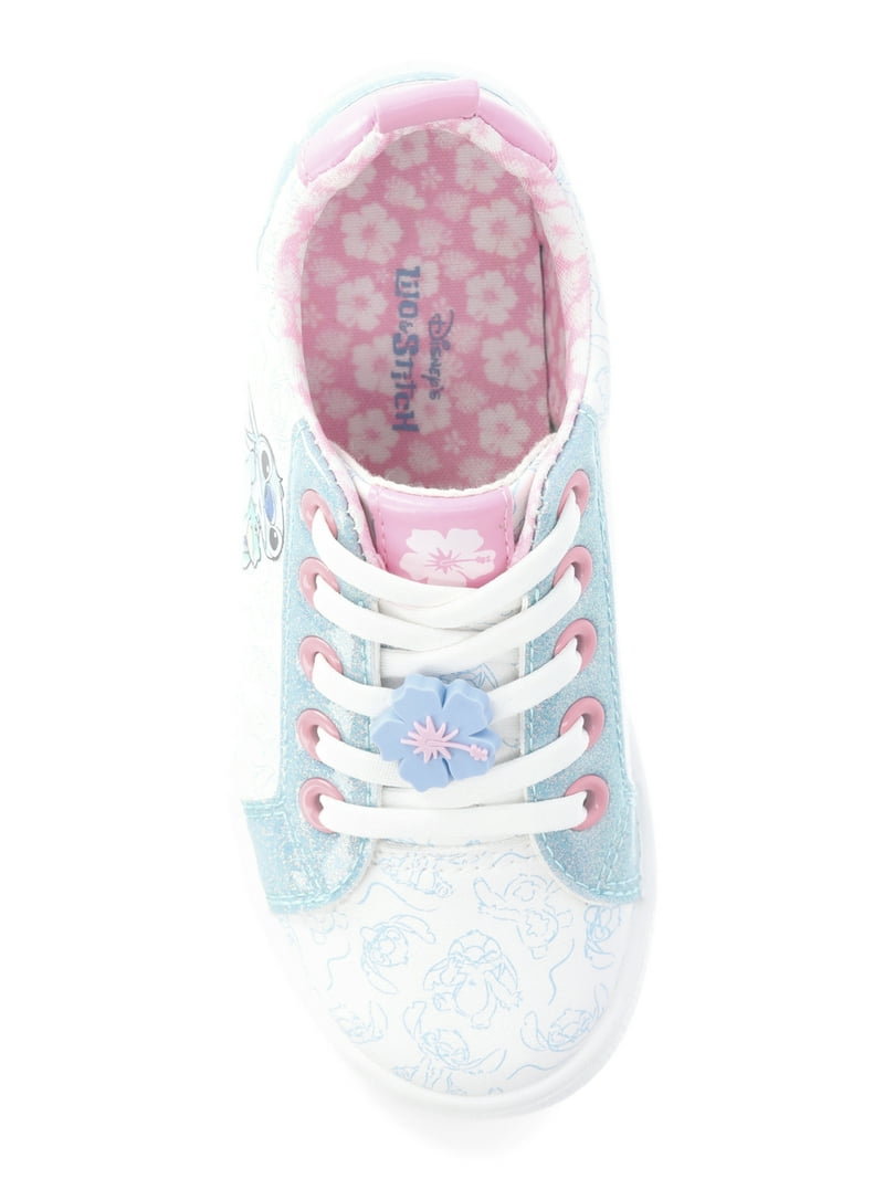 Disney - cottoli　③ Ground Up Disney Stitch Toddler Girls Slip-On Sneakers Pink