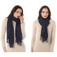 thumbnail image 3 of Chal para mujer Bufanda Pashmina Cachemira Idea de regalo suave Boda Estola de Navidad Ormromra WMZL-2356-1, 3 of 7