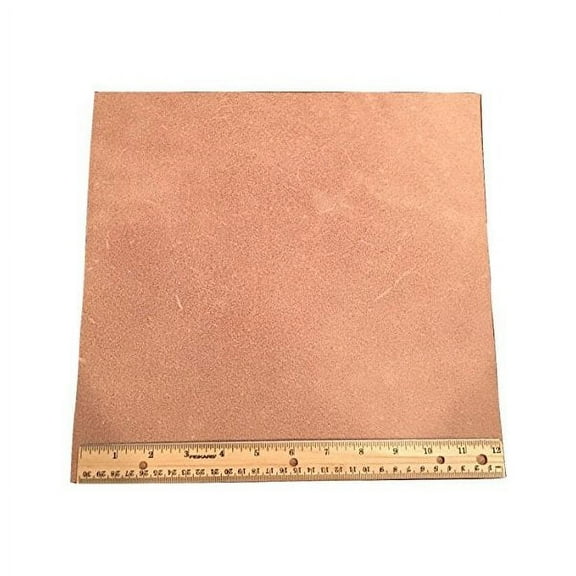 Dangerous Threads Leather Side Veg Tan Splits - Medium Weight- Various Sizes (4 SF (24" x 24"))