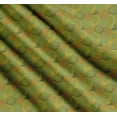 thumbnail image 3 of Soimoi Green Cotton Cambric Fabric Lemon Slice Vegetable Printed Fabric 1 Yard 56 Inch Wide, 3 of 7