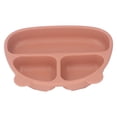 thumbnail image 1 of Assiette à Succion, Assiette pour Bébé en Silicone en Forme d'Ours avec Design à 3 Compartiments, Résistante aux Hautes Températures, pour Salle à Manger, Jardin d'Enfants, 1 of 7