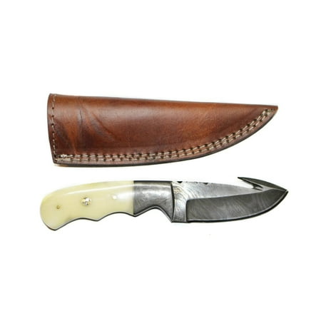 Titan Damascus Fixed Blade Knife 8in TD-104