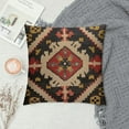 thumbnail image 2 of Nawypu  Indian Jute Pillow Cover Rug Kilim Pillow Case Boho Home Decor Vintage Cushion Case Oriental Cushion Cover Decorative Throw Pillows (Pattern 11), 2 of 5
