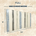 thumbnail image 5 of Barn Walls Solid Wood Headboard, Full Size Farmhouse Heritage, 5 of 9