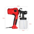 thumbnail image 3 of Electric Paint Sprayer Removable High-pressure Paint Spray Gun Adjustable Air and Paint Flow Control US Plug, 3 of 8