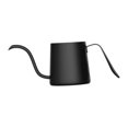 thumbnail image 3 of Vierta sobre de café,Cafetera con boquilla larga y estrecha de acero inoxidable,Cafetera,Tetera con cuello de cisne para cafetería, hogar y Negro, 3 of 8