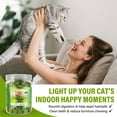 thumbnail image 3 of Cat Grass Treats, Cat Grass For Indoor Cats, Cat Food For Training Rewards Treats, Cat Chew Toys, 3 of 8