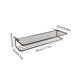 thumbnail image 3 of Estante organizador para armarios | Estante apilable que ahorra espacio para cocina, baño, despensa, encimera de café | Estante debajo del fregadero para platos, botellas, latas, ollas, sartenes, 3 of 6