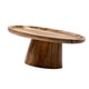 thumbnail image 5 of Soporte de pedestal para pasteles Bandeja de madera para servir aperitivos Plato para pasteles con base alta Cocina 20 centímetros, 5 of 9