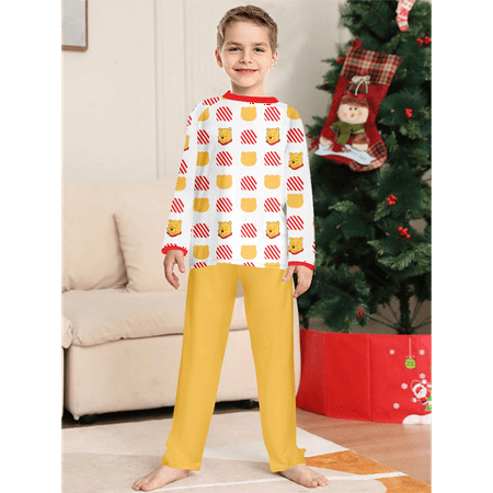 

Family Christmas Pajamas Matching Set Xmas Deer Print Pijamas Mother Daughter Father Son Outfit Family Look Homewear Suit