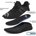 thumbnail image 4 of Kushyshoo Kids Sneakers Black Running Tennis Athletic Shoes for Boys Size 2 (Gig Kid), 4 of 5