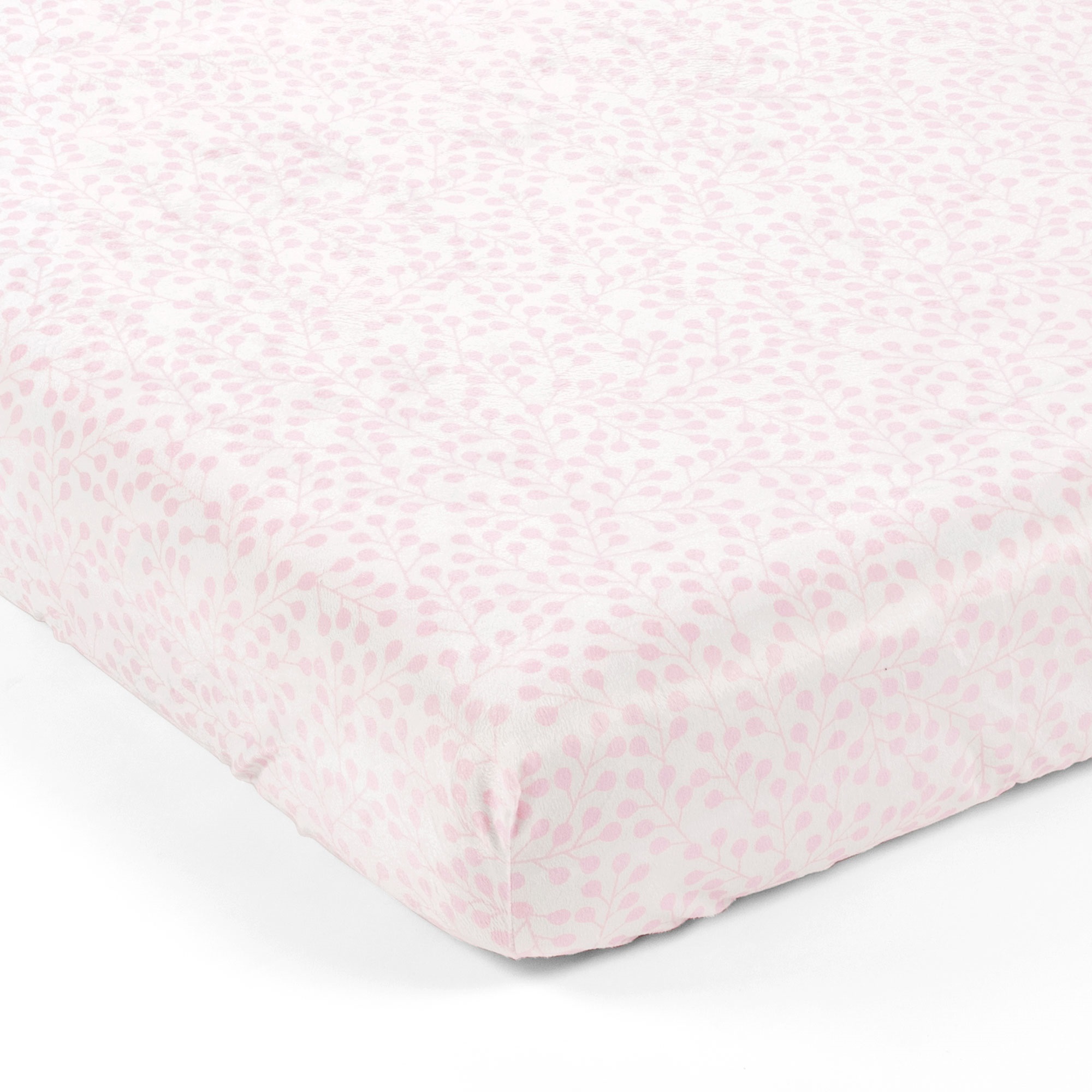 Plush Fitted Crib Sheet 