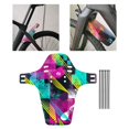 thumbnail image 4 of 2x Guardabarros de bicicleta de montaña de carretera, salpicaduras de neumáticos delanteros de fibra de carbono para guardabarros de bicicleta MTB de Sunnimix Guardabarros de bicicleta de montaña, 4 of 6