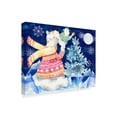 thumbnail image 2 of Trademark Fine Art 'Polar Bear Xmas' Canvas Art by Lisa Powell Braun, 2 of 3