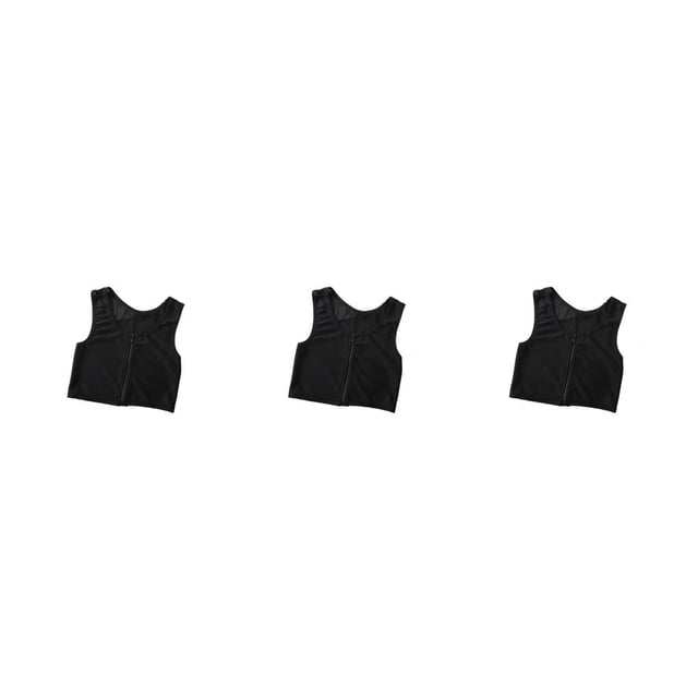 Sonducket Camiseta sin mangas Tomboy, camiseta, aglutinante de pecho, ropa interior deportiva transelástica, ropa corta reforzada reforzada para Type4 NO4