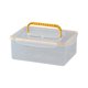 thumbnail image 1 of Plastic Organizer Box Transparent Portable Tool Box Multipurpose Electrician Drill Tool Storage Box Hardware Tool Case Large, 1 of 4