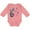 Mauve, variant on Inktastic Cat Versus Valentine’s Day Hearts with Wings Boys or Girls Long Sleeve Baby Bodysuit