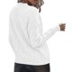 thumbnail image 3 of Puntoco suéter mujer Casual moda pulóver manga larga cuello redondo suéter tejido tops liquidación de Navidad Puntoco Puntoco-5627, 3 of 6