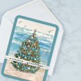 thumbnail image 4 of Set de 18 tarjetas de felicitación con forma de árbol de playa actual, tamaño grande, 13 x 18 cm, 4 of 5