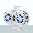 thumbnail image 6 of Xinyolin AH-102 Phone Fan Cooler Dual Fan Quick Cooling ABS Semiconductor Strong Wind Game Radiator for Smartphone, 6 of 8