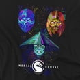 thumbnail image 2 of Mortal Kombat Movie Faces of Kombat Unisex Adult T-Shirt, Faces of Kombat, X-Large, 2 of 6