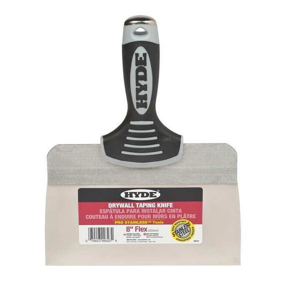 Hyde Tools 09323 8" Pro Stainless Taping Knife